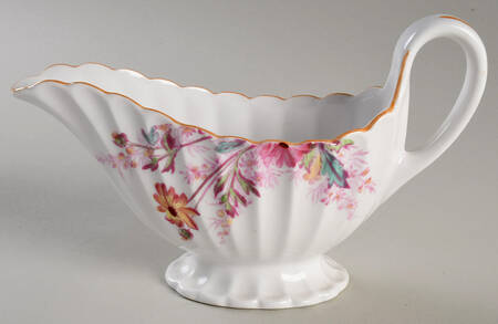 Chelsea Garden (Mustard Trim) Gravy Boat