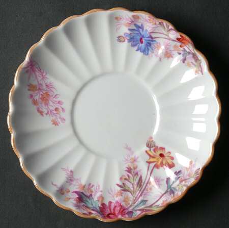 Chelsea Garden (Mustard Trim) Saucer