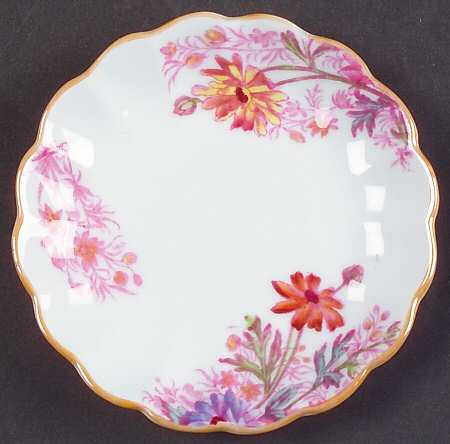 Chelsea Garden (Mustard Trim) Butter Pat