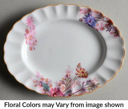 Chelsea Garden (Mustard Trim) Relish/Gravy Underplate