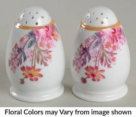 Chelsea Garden (Mustard Trim) Salt & Pepper Set
