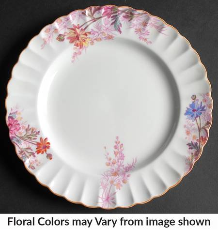 Chelsea Garden (Mustard Trim) Salad Plate