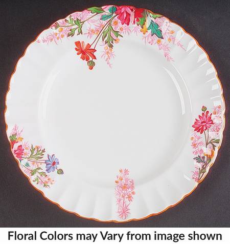 Chelsea Garden (Mustard Trim) Salad Plate