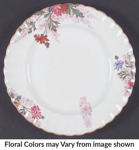 Chelsea Garden (Mustard Trim) Salad Plate