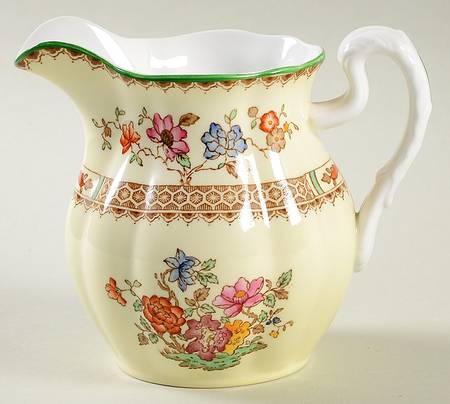 Chinese Rose Bone Creamer