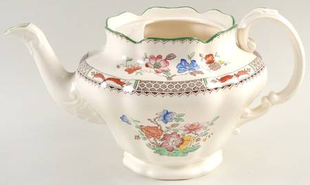 Chinese Rose Teapot No Lid