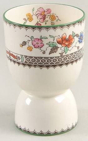 Chinese Rose Double Egg Cup