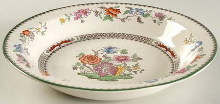 Chinese Rose Pie Serving Plate