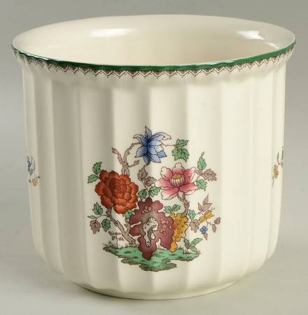 Chinese Rose Small Cachepot