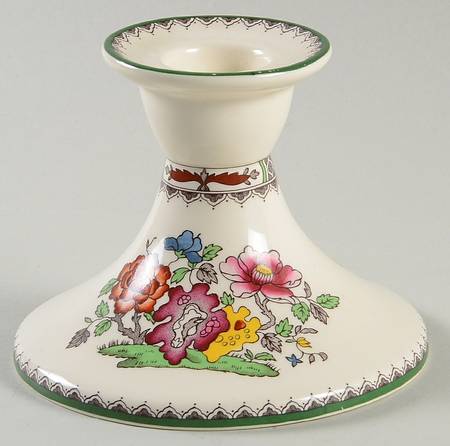 Chinese Rose 3" Candlestick