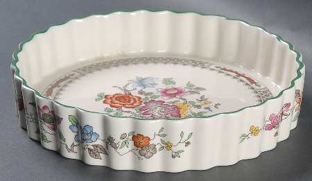 Chinese Rose 7" Quiche