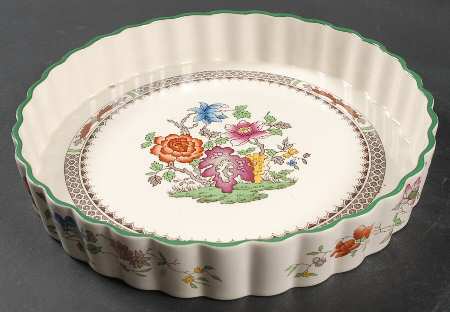 Chinese Rose 9" Quiche