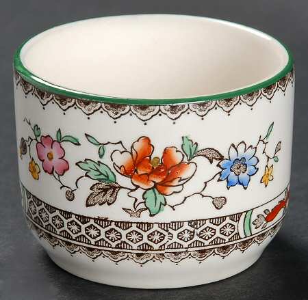 Chinese Rose Individual Open Sugar Bowl
