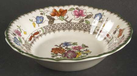 Chinese Rose Fruit/Dessert (Sauce) Bowl