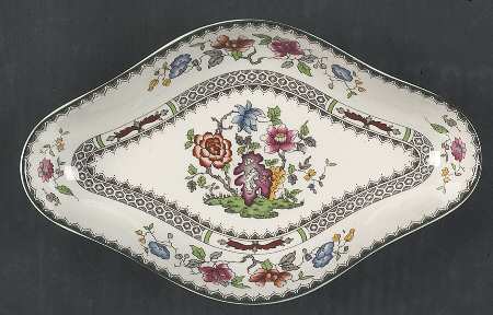 Chinese Rose Pickle Dish