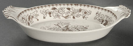 Chinese Rose Brown (Scalloped) Relish