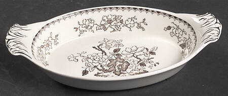 Chinese Rose Brown (Scalloped) Relish