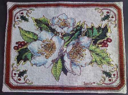 Christmas Rose Tapestry Placemat by Spode