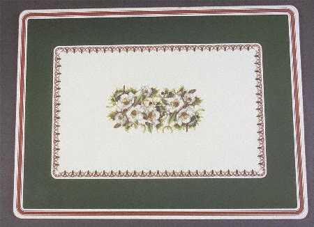 Christmas Rose Large Corkboard Placemat