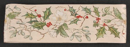 Christmas Rose Paper Ribbon