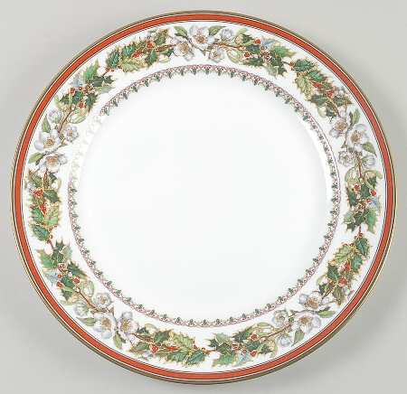 Christmas Rose 12" Chop Plate (Round Platter)