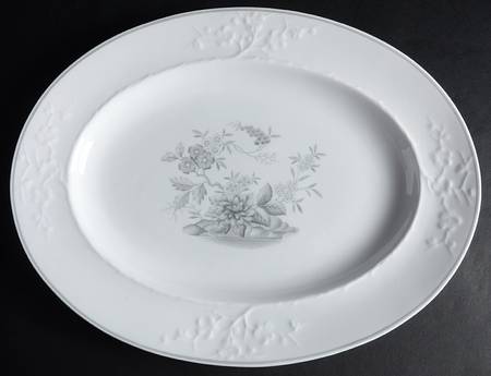 Chinese Spring 14" Oval Serving Platter