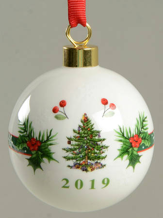 Christmas Tree Annual Bauble by Spode