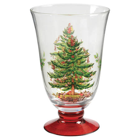 Christmas Tree 18 Oz All Purpose Glass