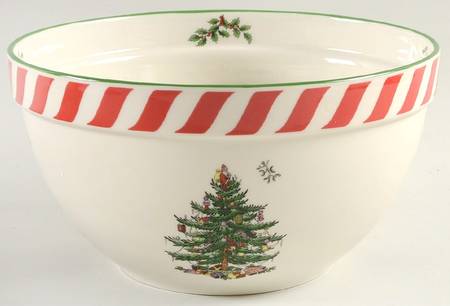 Christmas Tree 8" Nesting Bowl
