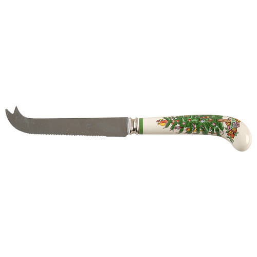 Christmas Tree Cheese Knife with Stainless Blade