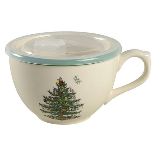 Christmas Tree Jumbo Cup & Lid