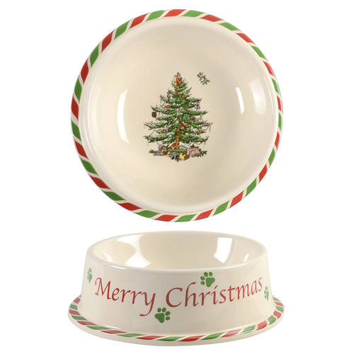 Christmas Tree Pet Bowl