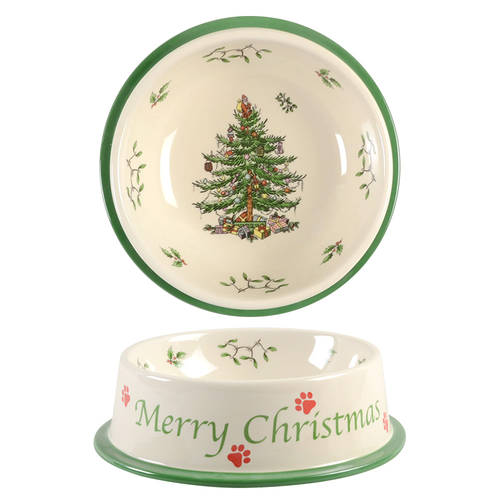 Christmas Tree Pet Bowl