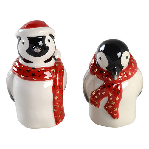 Christmas Tree Figural Salt & Pepper Set