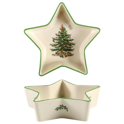 Christmas Tree Small Star Shaped Dish
