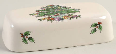 Christmas Tree Lid for 1/4 Lb Butter