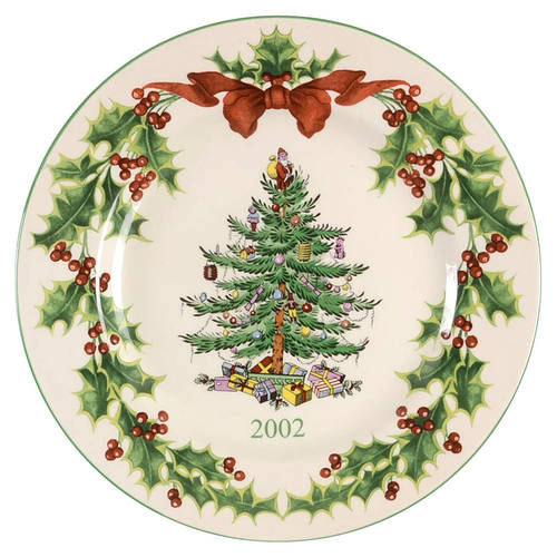 Christmas Tree 2002 Collector Plate