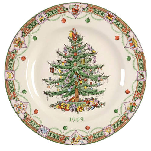 Christmas Tree 1999 Collector Plate