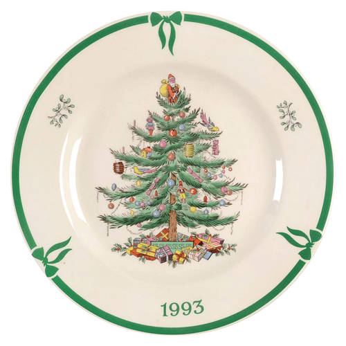 Christmas Tree 1993 Collector Plate