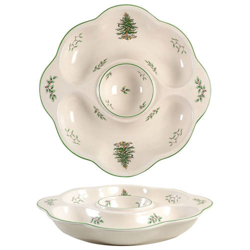 Christmas Tree 1-Piece Crudite