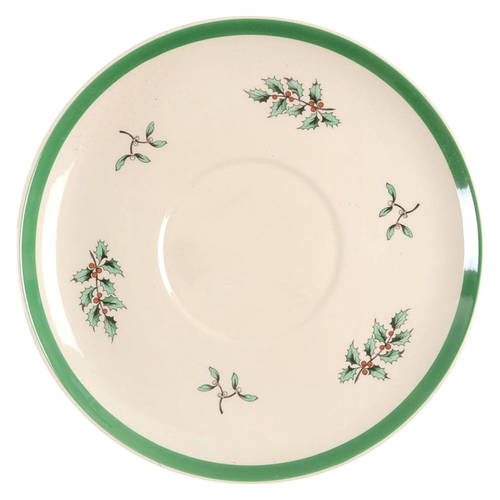 Christmas Tree Saucer for Cream Soup Bowl