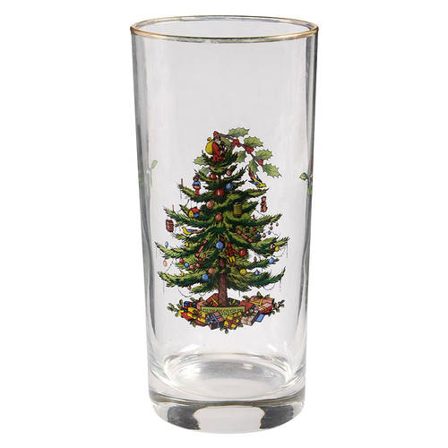 Christmas Tree 15 Oz Glassware Highball