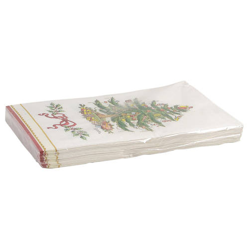 Christmas Tree Package of Paper Guest Dinner Napkins