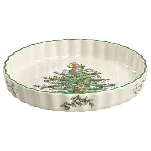 Christmas Tree 9" Quiche