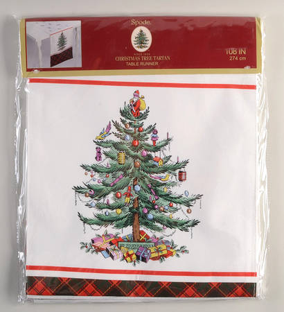 Christmas Tree 14" x 108" Cloth Table Runner