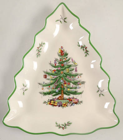 Christmas Tree Large Tree Shaped Dish