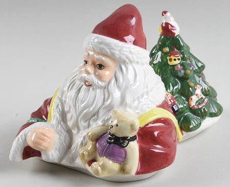 Christmas Tree Lid for Father Christmas Canister