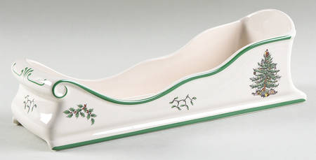 Christmas Tree Sleigh Cracker Server