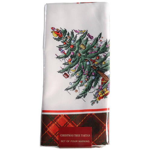 Christmas Tree 20" Cloth Napkin - Set of 4