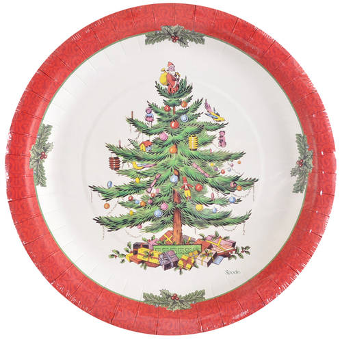Christmas Tree (Pack of 16) Paper Dinner Plates